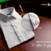 Camisas Formales Blancas Texturas