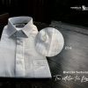 Camisas Formales Blancas Texturas